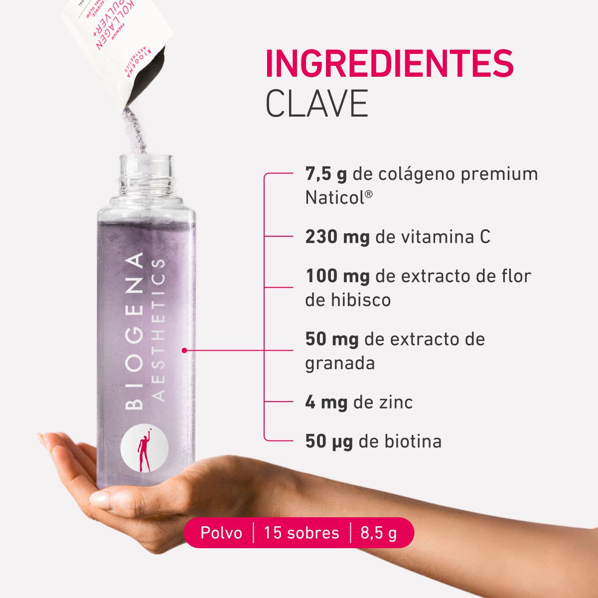 Colágeno Marino en Polvo+ sabor natural