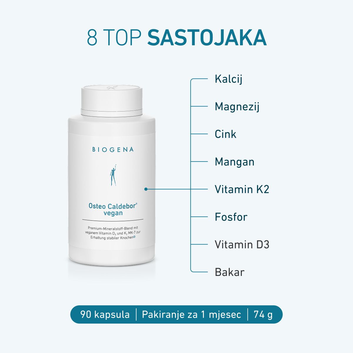 Osteo Caldebor® vegan