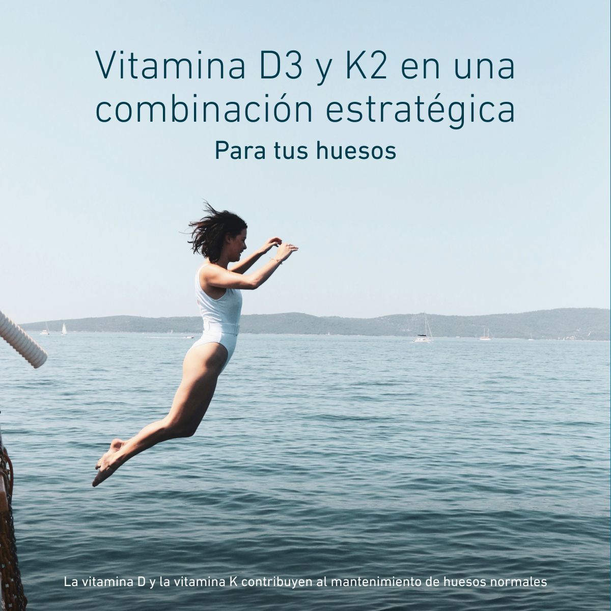 Vitamina D3 y K2 1000 UI