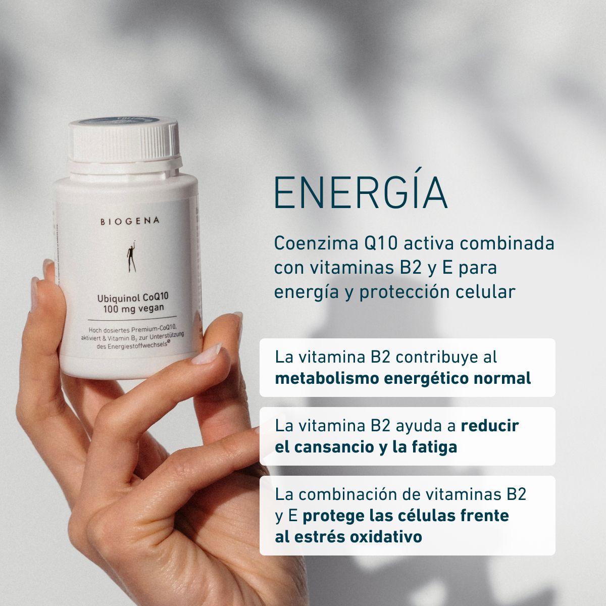 Ubiquinol CoQ10 100 mg vegano Oro
