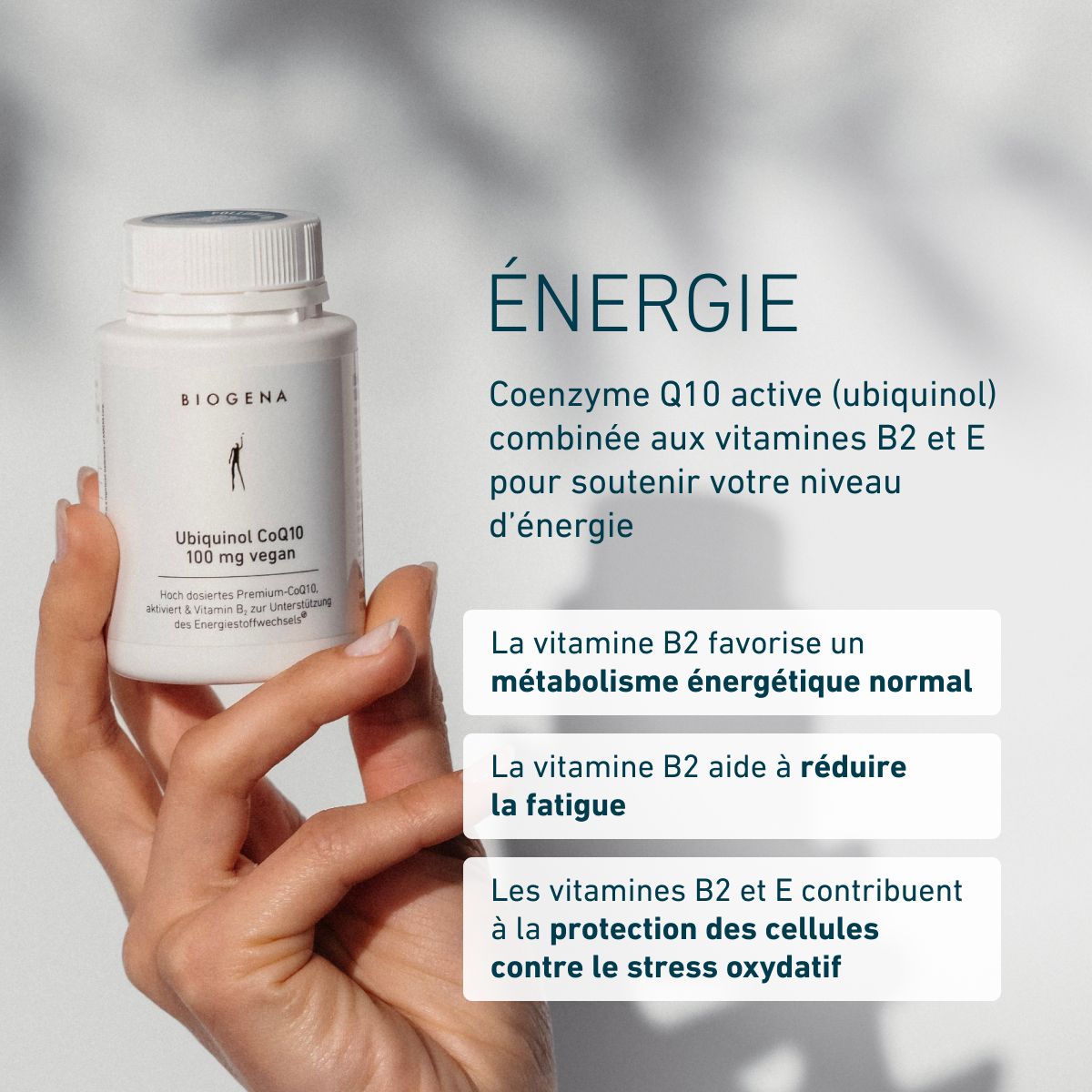 Ubiquinol CoQ10 100 mg vegan Or