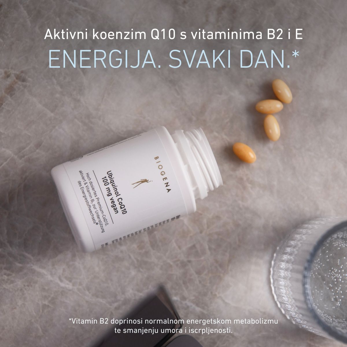 Ubikinol CoQ10 100 mg veganski Gold