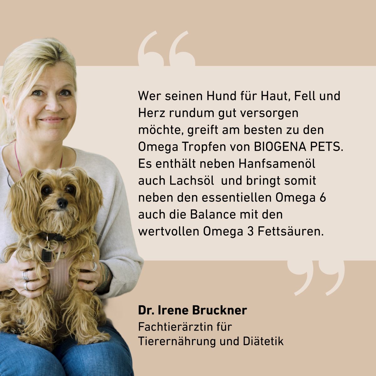 Text How to dose correctly, Symbole 2 ml, 10 kg, 1x, Hand mit Pipette über Futternapf