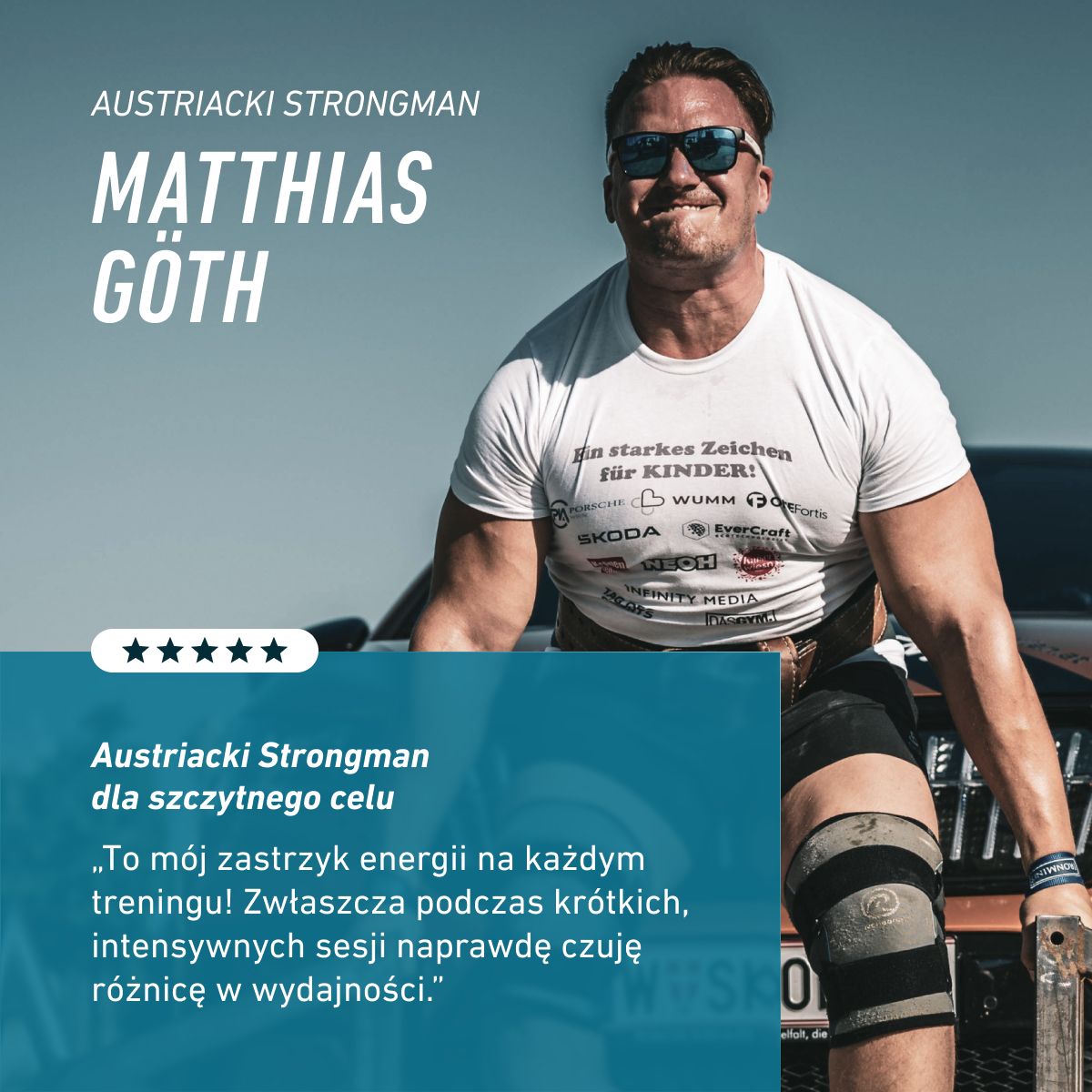 Kreatyna w saszetkach - 3 g Creapure®
