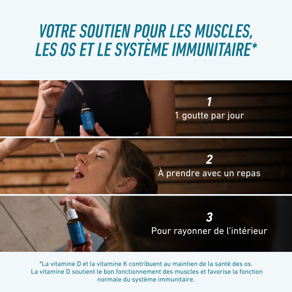 Vitamine D3 K2 liquide