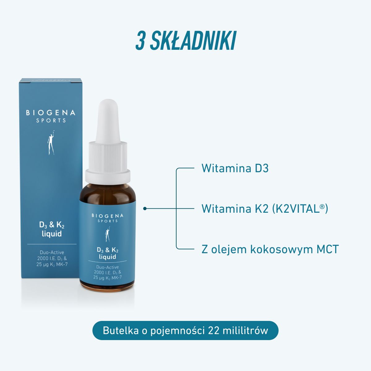 D3 & K2 w płynie