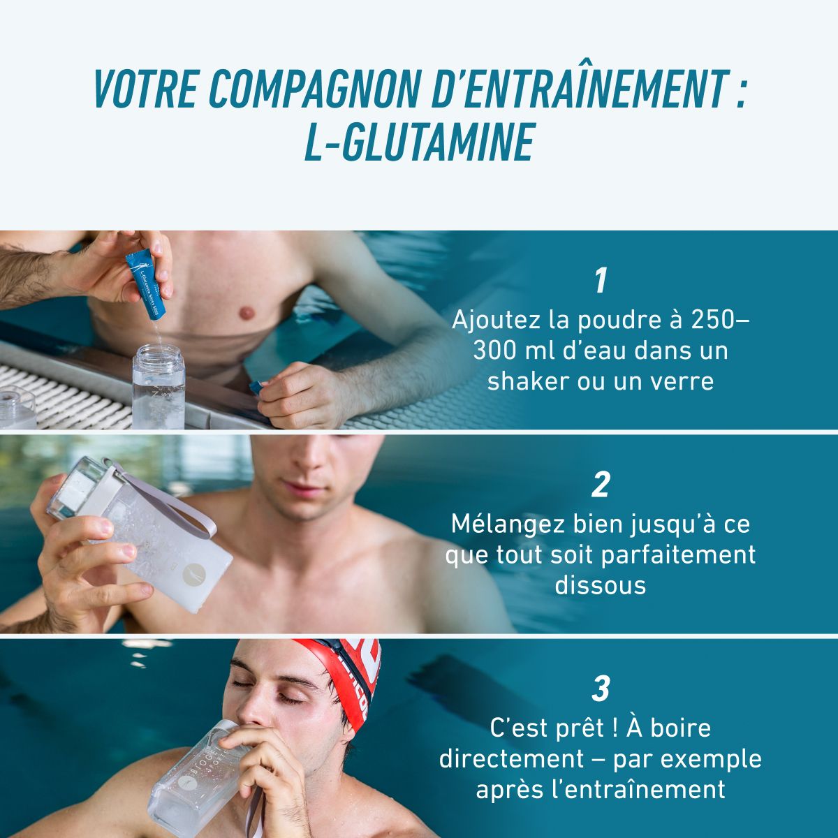 L-Glutamine en sachets 5000