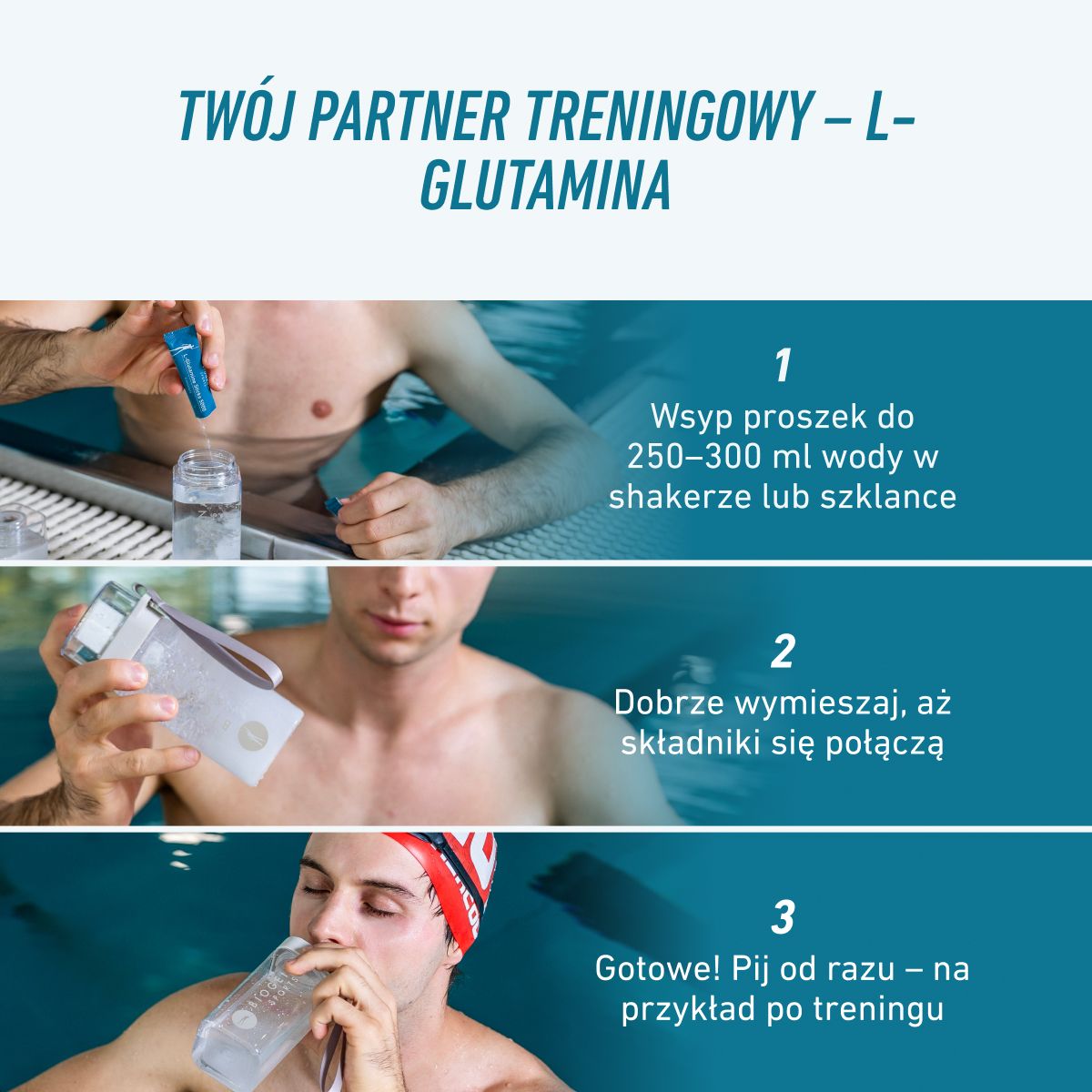 L-glutamina w saszetkach 5000