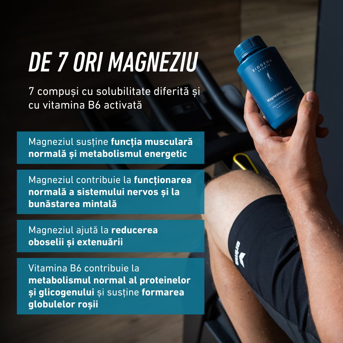 Magneziu B6 Sport