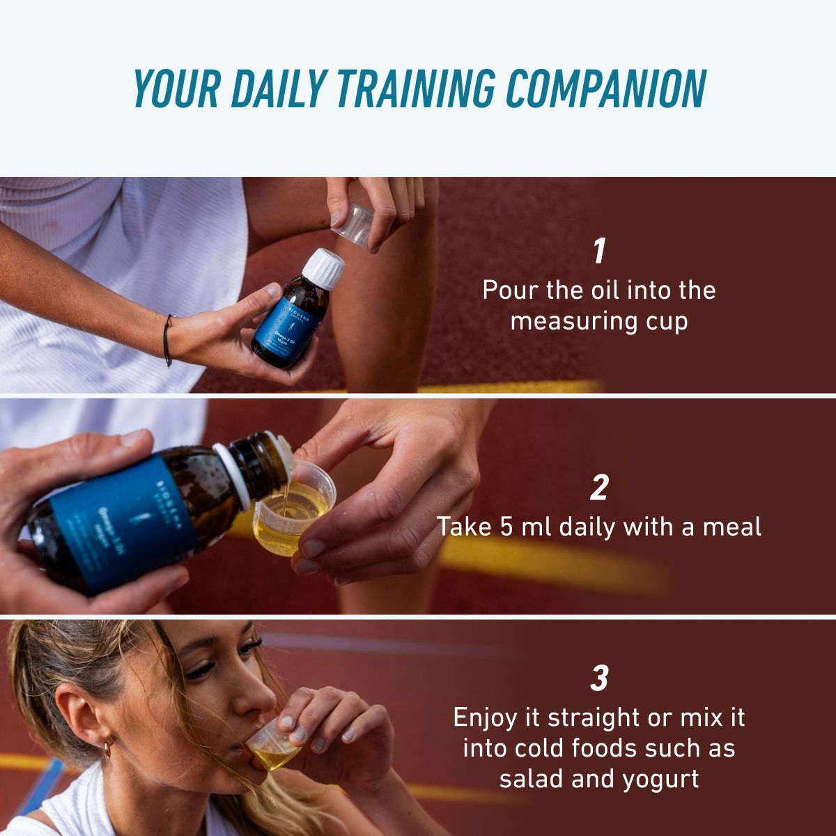 BIOGENA SPORTS - Omega-3 Oil vegan