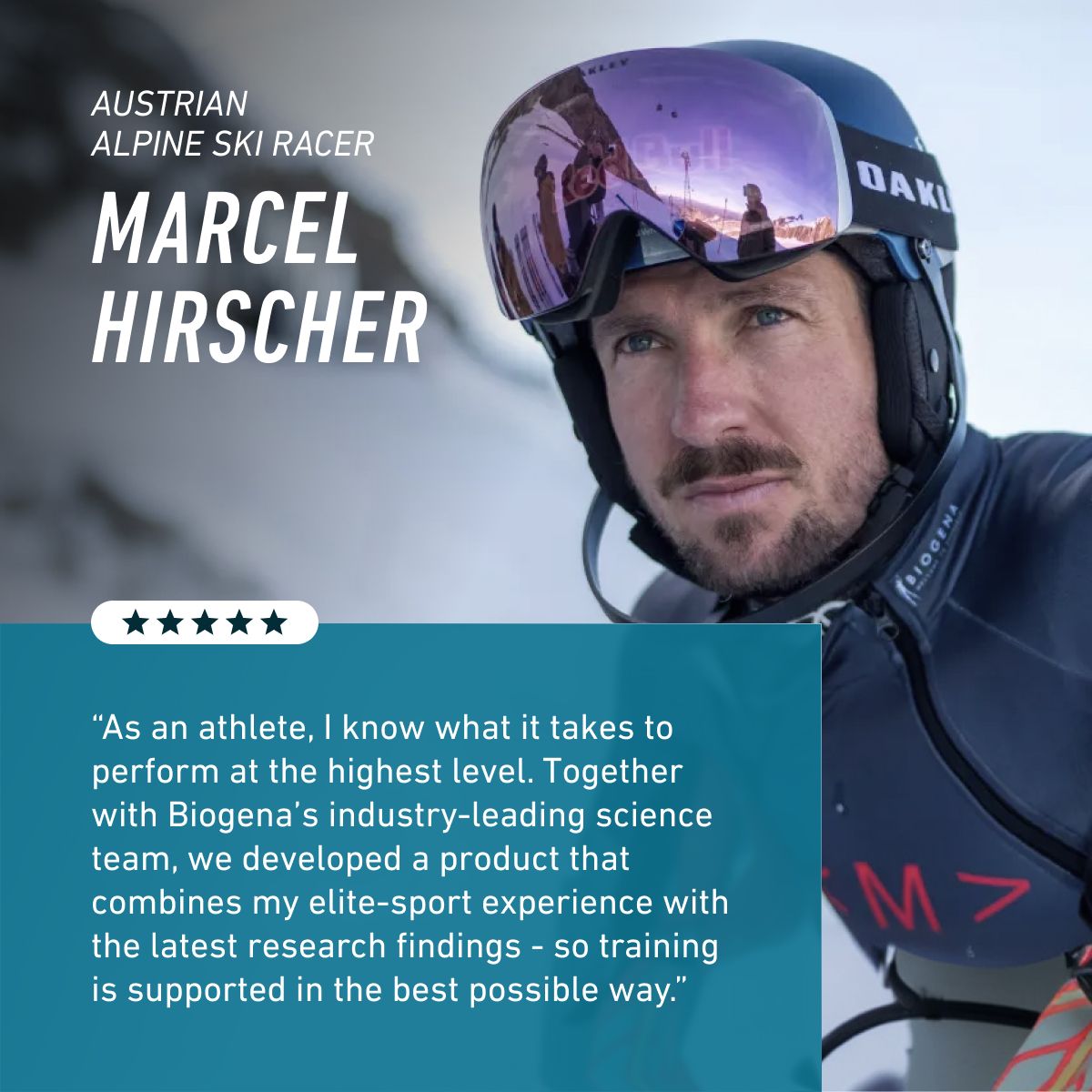 Performance by Marcel Hirscher