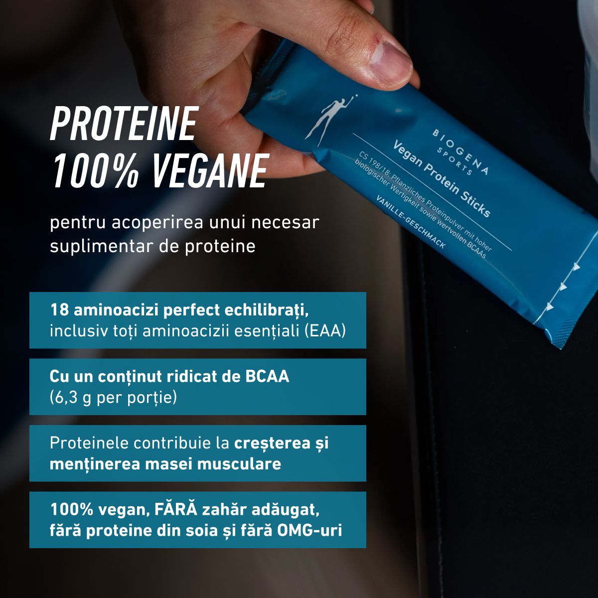 Sticksuri de proteine vegane