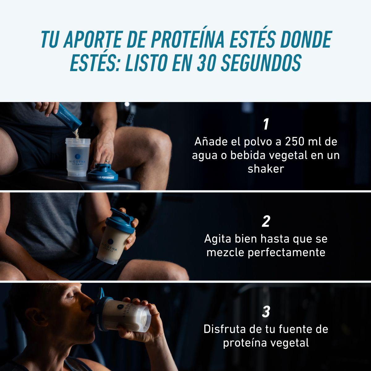 Proteína Vegana en Sobres