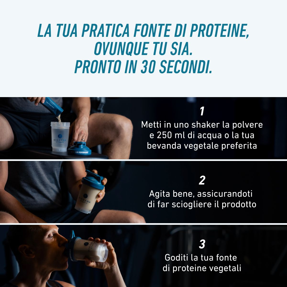 Proteine Vegane in stick
