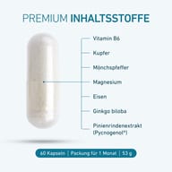 NutriFem® PMS Formula poskytuje cielený prísun mikroživín prispôsobený potrebám ženského cyklu. Premyslená receptúra s vitamínmi, minerálmi a rastlinnými extraktmi pre každodennú podporu.