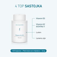 Vitamin D3 i K2 1000 IJ