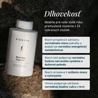 Niacín prispieva k normálnemu energetickému metabolizmu, správnej funkcii nervového systému, psychickej činnosti a k zníženiu únavy a vyčerpania. Chróm prispieva k udržaniu normálnej hladiny glukózy v krvi.