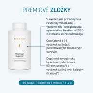 Best Age Superior je prémiový komplex pre dlhovekosť s 24 starostlivo vybranými zložkami. Ideálny pre aktívne obdobie života a každodennú podporu vitality.