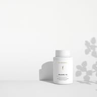 BIOGENA MiraCHOL 3.0 supplement bottle on a minimalist white background with soft shadows. Premium formula designed to support normal cholesterol levels.