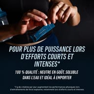 Poudre de créatine monohydrate en sachets – 3 g Creapure®