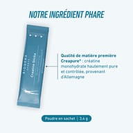 Poudre de créatine monohydrate en sachets – 3 g Creapure®