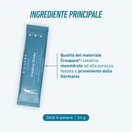 Creatina monoidrato in stick da 3 g Creapure®