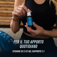 Vitamine D3 e K2 in forma liquida