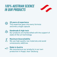 BIOGENA Sports products developed and manufactured in Austria. Over 20 years of expertise, state-of-the-art production, carefully selected ingredients, maximum bioavailability and manufacturing in Koppl near Salzburg.