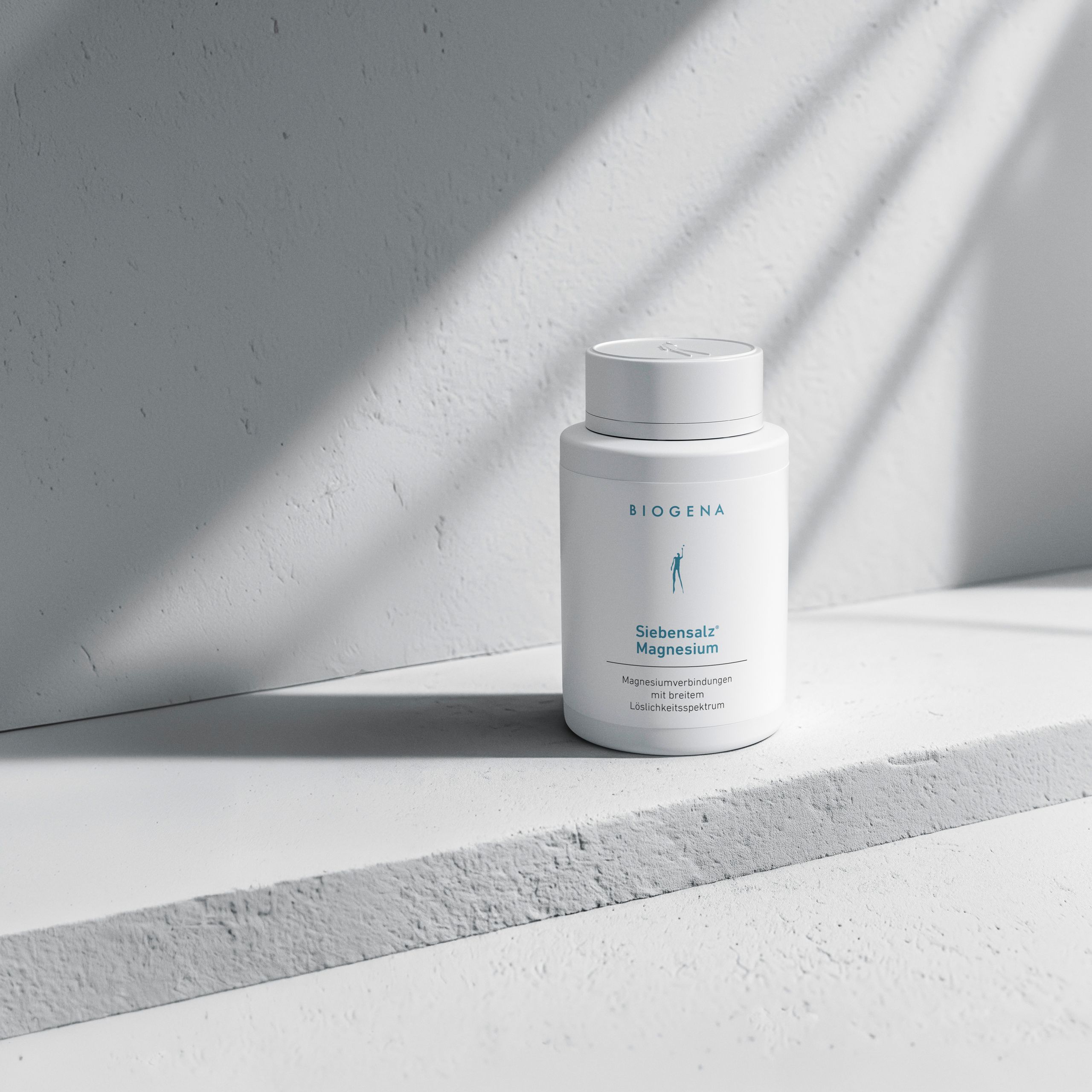 Biogena, Siebensalz® Magnesium, Bottle, white, Magnesium compounds with a broad solubility spectrum