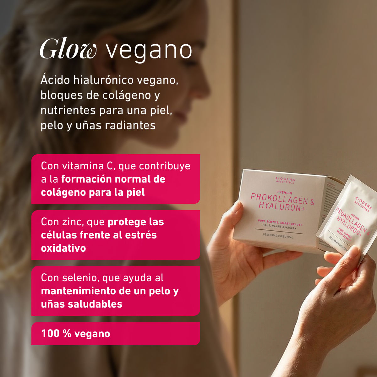 ProColágeno y Ácido hialurónico+ sabor natural