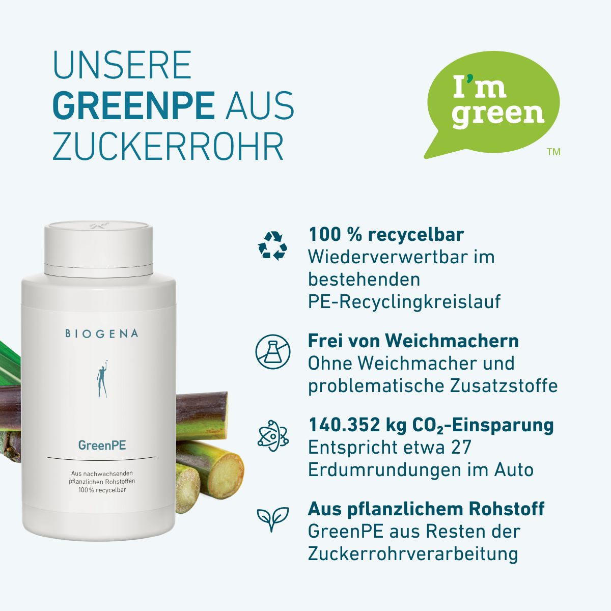 Biogena, Magnesium-citrat, Flasche, weiß, Magnesium aus der organischen Citratverbindung für eine ausgewogene Elektrolyt-Balance®