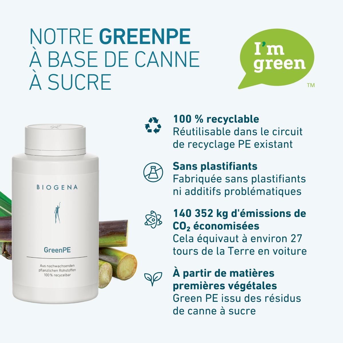 Biogena, Siebensalz® Magnesium, Bouteille, blanc, Composés de magnésium avec un large spectre de solubilité