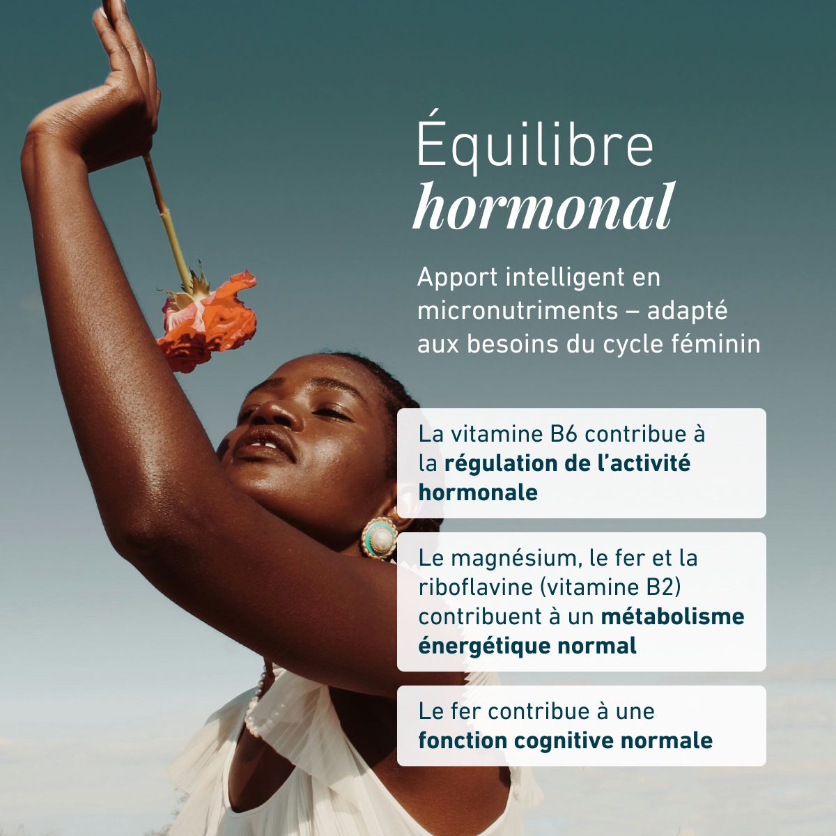 Biogena, NutrIfem P-M-S Formula®, Bouteille, blanc, Préparation premium pour l’équilibre hormonal de la femme®