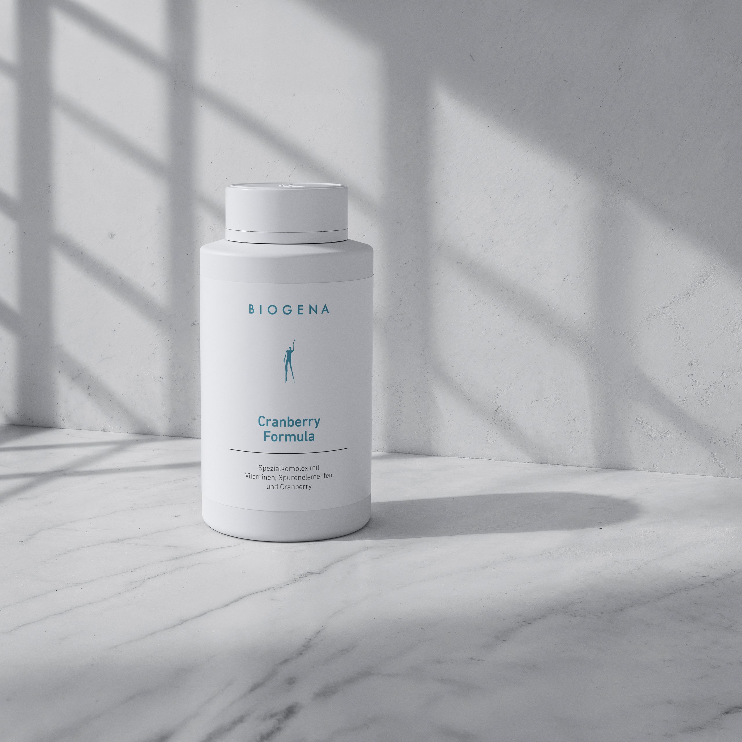 Biogena, Cranberry Formula, Botella, blanco, Complejo especial con vitaminas, oligoelementos y arándano rojo