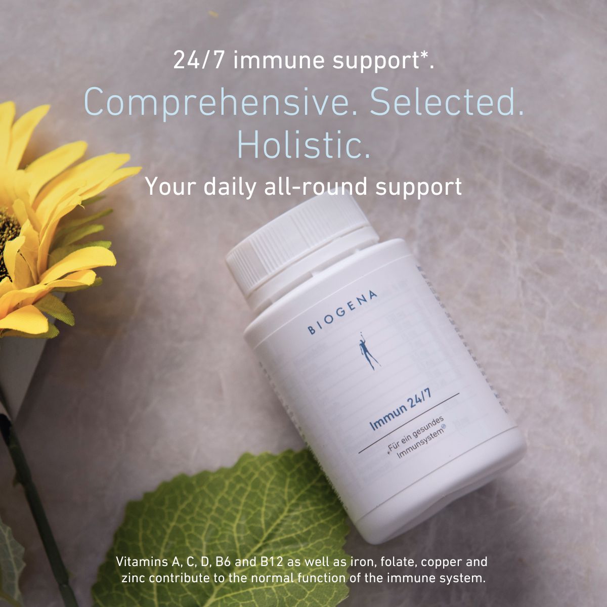 Biogena, Immun 24/7, Bottle, white, For a healthy immune system®