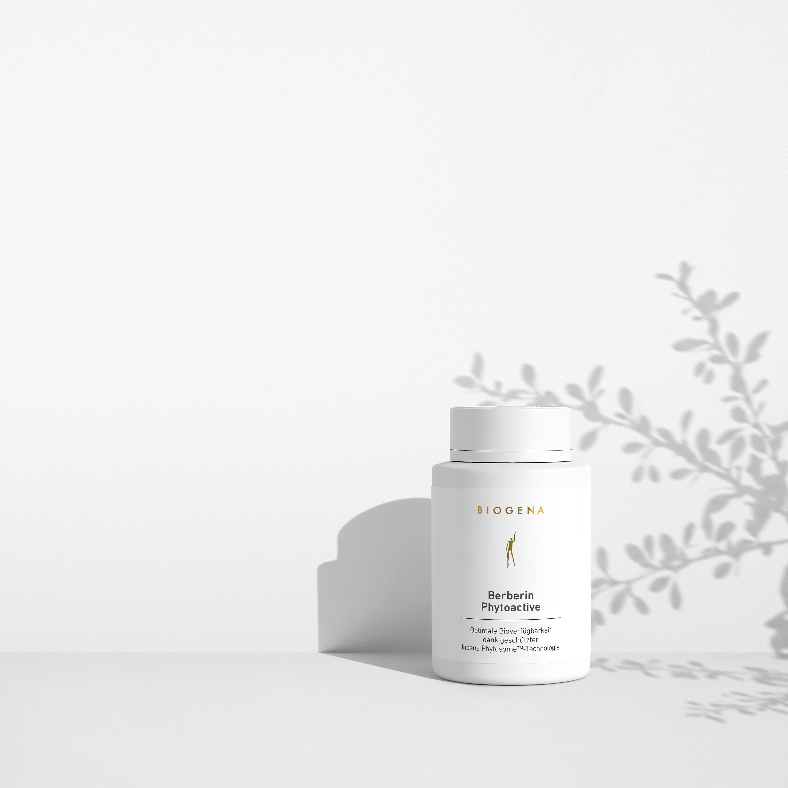 Biogena, Berberin Phytoactive, Bottle, white, Optimal bioavailability thanks to protected Indena Phytosome™ technology
