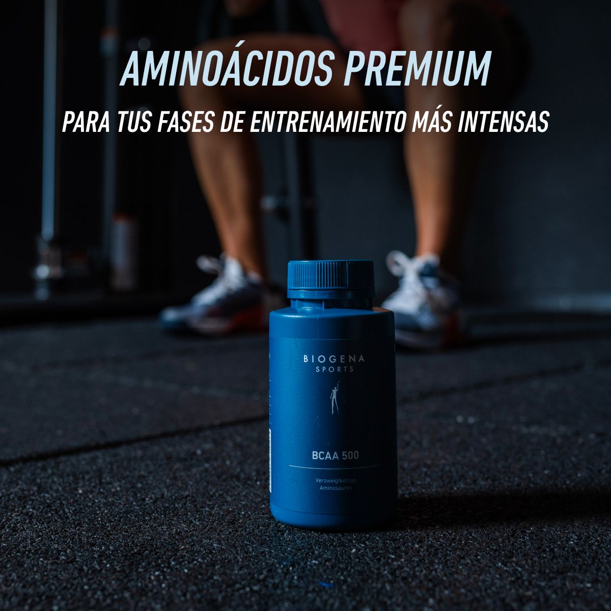 Biogena Sports, BCAA 500, Botella, petrol, Aminoácidos de cadena ramificada