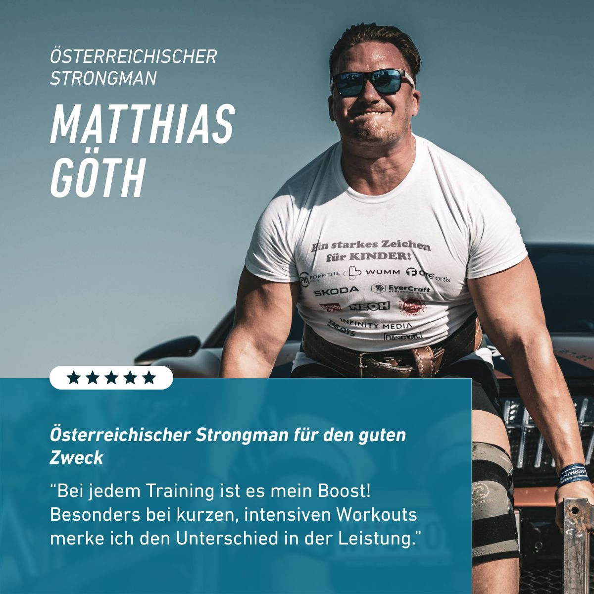 Biogena Sports, Creatine Sticks, Karton, petrol, Für mehr Leistung bei hochintensiven Trainingseinheiten; mit Creapure®
