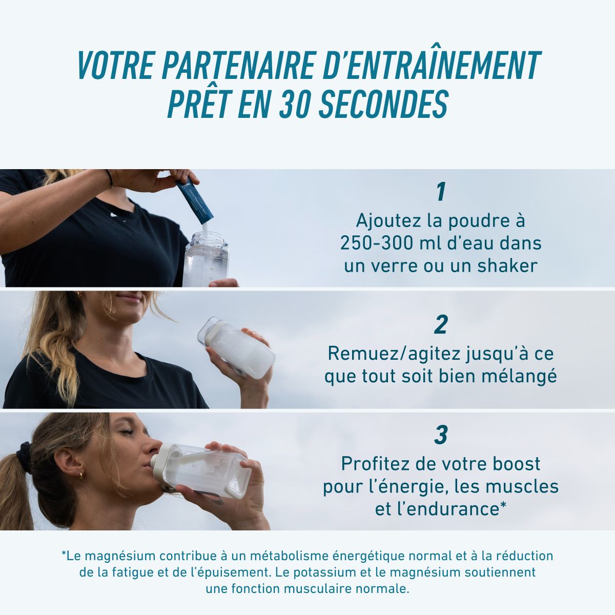 Biogena Sports, Kalium Magnesium Sport, Carton, pétrole, Pour les muscles, le métabolisme énergétique & l’endurance®