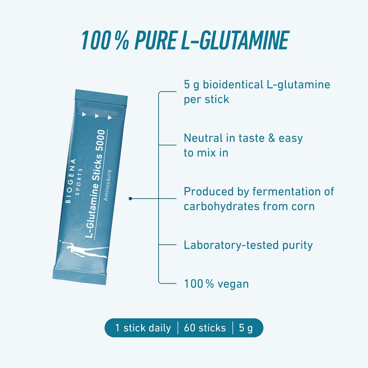 L-Glutamine Sticks 5000 
