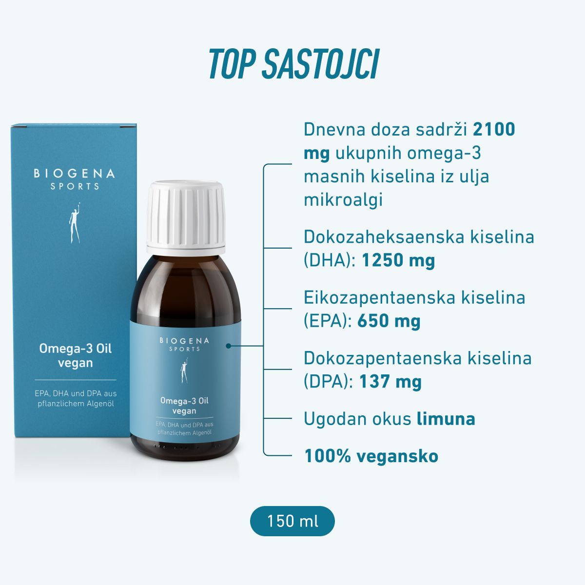Omega-3 ulje vegan