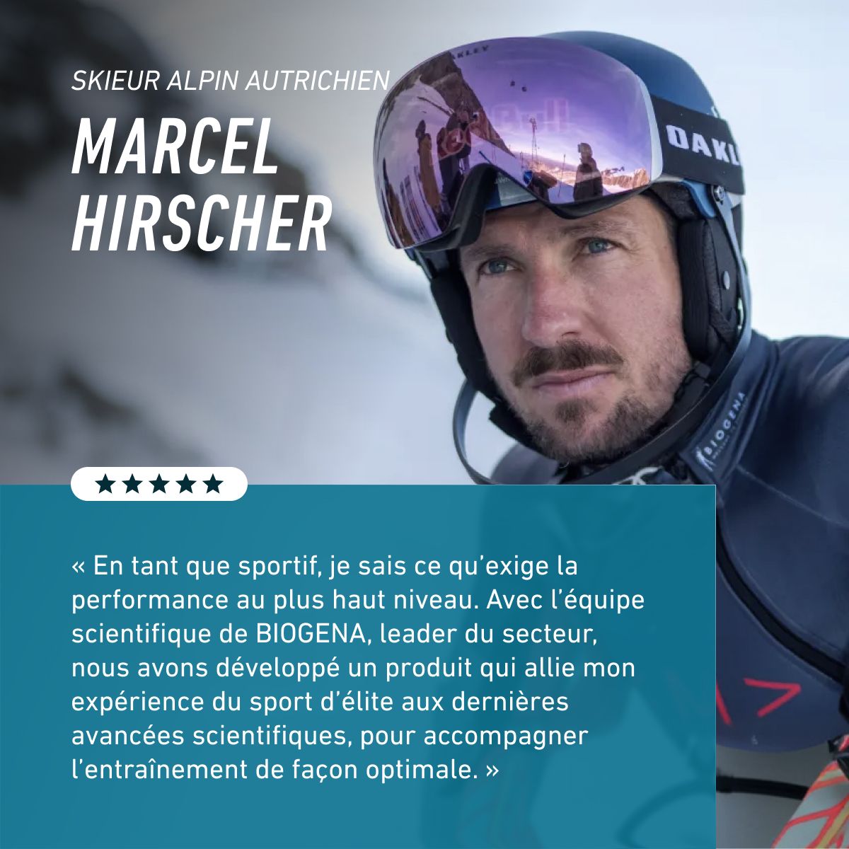 Performance by Marcel Hirscher