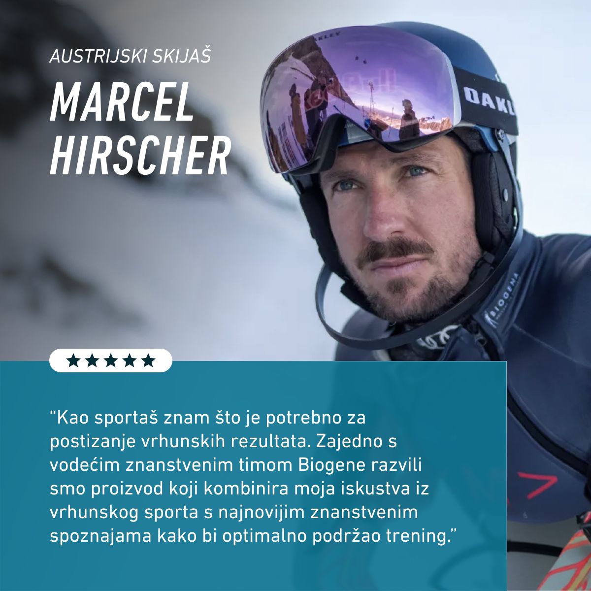 Performance by Marcel Hirscher