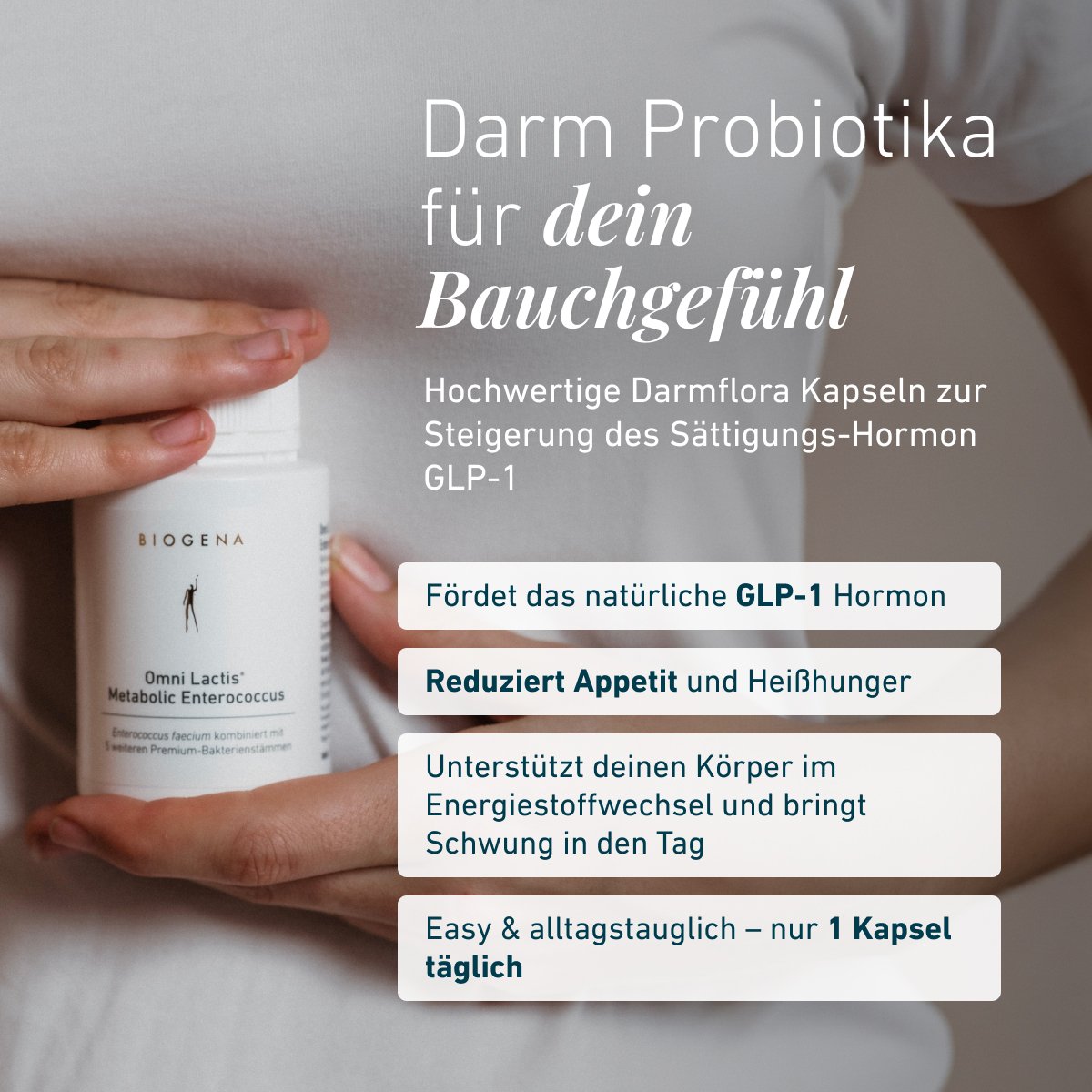 GLP 1 Kapseln kaufen » Omni Lactis® Metabolic Enterococcus