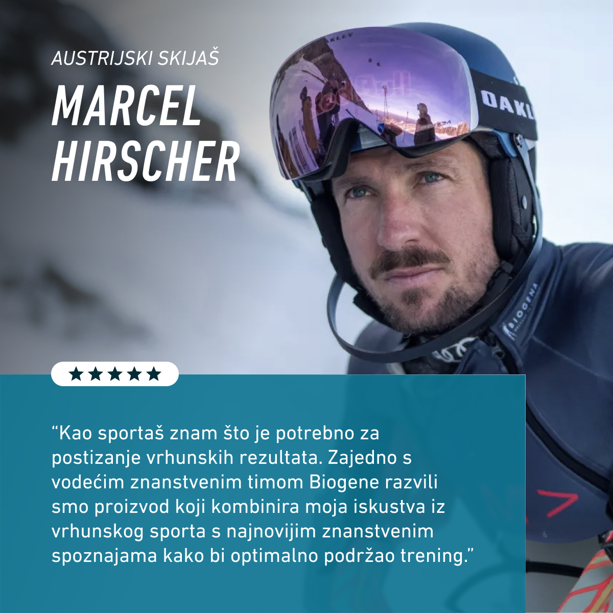 Performance by Marcel Hirscher