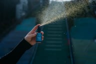 BIOGENA Mito Energy Spray sticlă cu pulverizator, mână pulverizează ceață, pistă neclară