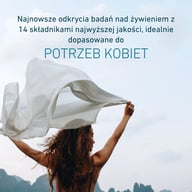 Biogena Juno: kobieta na pomoście od tyłu, 3-w-1 kolekcja dla kobiet wspierająca płodność, libido i dobre samopoczucie, cynk wspiera naturalną płodność.