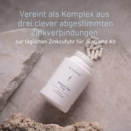 Tri vyvážené zlúčeniny zinku spojené do jedného komplexu pre každodenný príjem zinku. Vhodné pre mladších aj starších dospelých ako súčasť každodennej starostlivosti o organizmus.