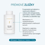 Best Age Superior je prémiový komplex pre dlhovekosť s 24 starostlivo vybranými zložkami. Ideálny pre aktívne obdobie života a každodennú podporu vitality.