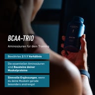 BIOGENA SPORTS BCAA 500 Kunststoffdose, offen, Kapseln, Hantel, gesprenkelter Boden